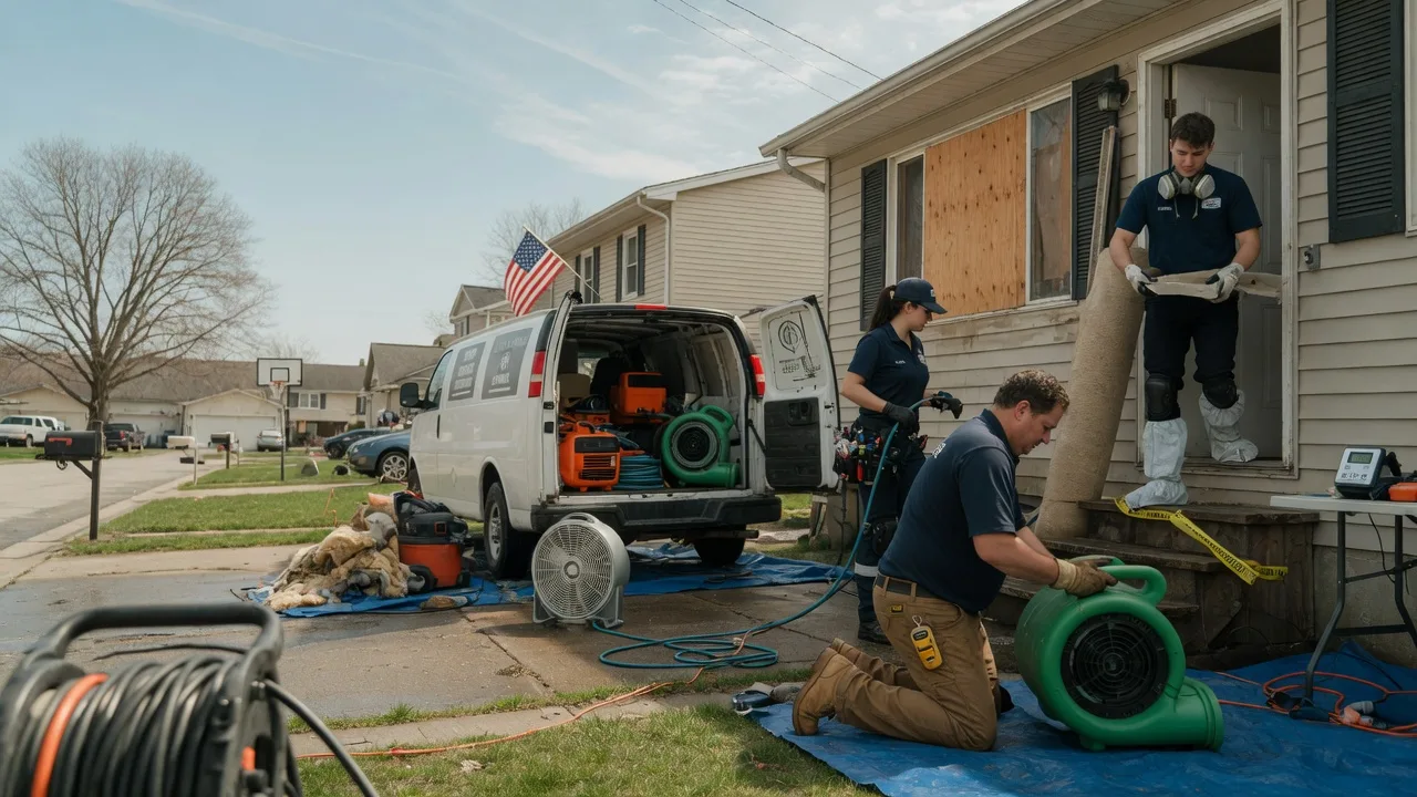 Water Damage Restoration in Stone Park, IL near me